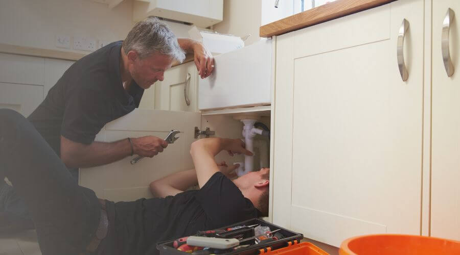 Professional burst pipe repair services in Clute, TX